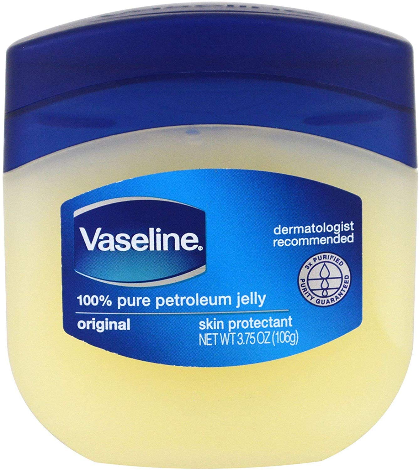 Vaseline Petroleum Jelly, 3.75 Oz Jar 1/Each Walmart