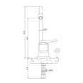 thumbnail image 5 of Dura Faucet DFDF350CP Fountain Faucet Chr Pol, 5 of 5