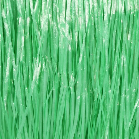 Colorful Flower Hawaiian Tropical Party Table Grass Skirt Summer Beach Parties Decor(Green)