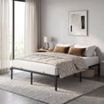 thumbnail image 4 of Ledrem Heavy Duty King Bed Frame, 16" in Metal Bed Frame, 1100 lb Capacity, No Box Spring Needed, Under-Bed Storage, Easy Assembly, Mattress Retainers, 4 of 9