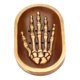 thumbnail image 4 of Moyic Jabonera de mano con diseño de esqueleto, 3D, para la cocina, para mantener el jabón seco Juegos de accesorios de baño Marrón Moyic HA025859-02, 4 of 6