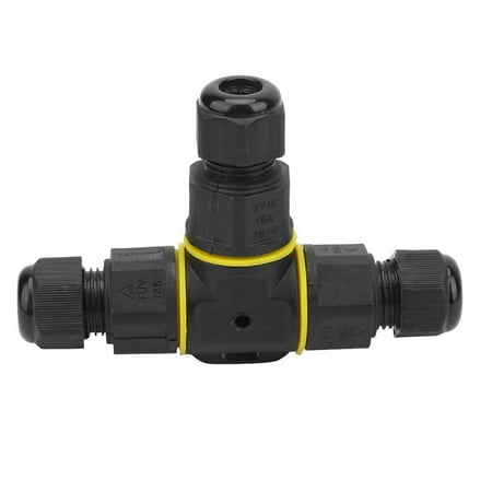 

IP68 Waterproof T-shape 3 Pin Junction Box Underground Cable Sleeve Connector