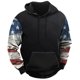 thumbnail image 1 of Sudadera con capucha para hombre, estilo casual, con estampado de la antigua Grecia, para deportes, blusa de poliéster., 1 of 4