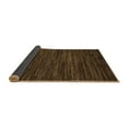 thumbnail image 2 of Ahgly Company Indoor Round Oriental Brown Modern Area Rugs, 5' Round, 2 of 4