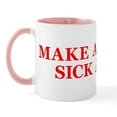 thumbnail image 2 of CafePress - Trumpcare Make America Sick Agai - 11 oz Ceramic Mug - Novelty Coffee Tea Cup, 2 of 6