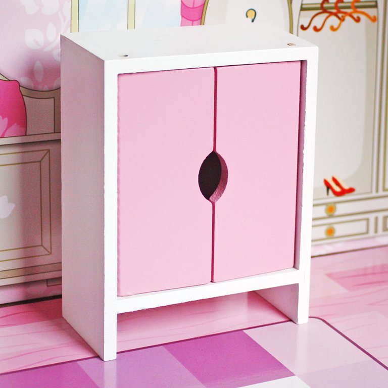 Dollhouse for 3-8 Girls and Boys Great Gift, 24.4'' x 10.6'' x