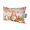 Gray, variant on 1 Pack Outdoor Waterproof Throw Pillows for Head,Thanksgiving Gnome Pumpkin Cushion Cases with Insert&Straps Neck Pillows for Patio Recliner Chair,Fall Maple Leaf Sunflower Squirrel