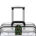 thumbnail image 5 of Disketp 1 Luggage Tag For Suitcase,St. Patrick'S Day8 Leather Baggage Tag With Stainless Steel Loop Privacy Cover For Women Men Girls, 5 of 5