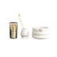 thumbnail image 5 of Juego de 4 batidores de matcha, set para ceremonia de matcha, preparación de matcha, regalo familiar, kit de tazón de té matcha ceremonial japonés blanco, 5 of 9