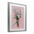 thumbnail image 2 of Stupell Industries Bohemian Skeleton Hand Holding Flowers Gray Framed Print Under Glass, 13 x 16, by The Prints Vibe, 2 of 8