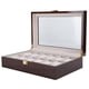 thumbnail image 2 of Caja de madera para relojes de pulsera Bling Bling 12 rejillas, 2 of 12