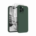thumbnail image 1 of Chenchen Designed for iPhone 16 Pro Max Case, Silicone Upgraded [Camera Protection] Phone Case, Soft Anti-Scratch Microfiber Lining Inside, 2024, Alpine Green, 1 of 1