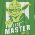 thumbnail image 2 of Boy's Star Wars: Galaxy of Adventures Yoda The Jedi Master Graphic Tee Kelly Green X Small, 2 of 4