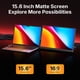 thumbnail image 2 of WGK Monitor portátil Extensor de pantalla para computadora portátil 15.6 pulgadas 1080P Monitor externo de viaje USB-C HDMI Monitor de juegos ultra delgado con bisel cero con soporte, para PC Mac Phon, 2 of 5