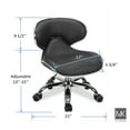 thumbnail image 5 of MAYAKOBA SET OF 2 Nail Salon Pedicure Stool UMI RED Pedicure Chair Short Adjustable Comfort Pneumatic Pump Salon Furniture & Equipment, 5 of 6