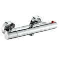 thumbnail image 1 of Thermostatic Shower Mixing Valve Wall Mounted Hot Cold Water Mixer Valve for Bathroom RV Bathtub, 1 of 8