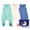 Green&blue&cream, variant on 3 Pack-0.5 Tog Lightweight Summer Toddler Sleep Sack with Feet 6-12 Months 100% Cotton Breathable Unisex Baby Sleep Sack with Legs 2-Way Zipper Footed Wearable Blanket