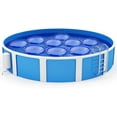 thumbnail image 2 of Solar Sun Rings® Plain Blue Swimming Pool Heater Cover - 15 pack, 2 of 4