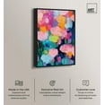 thumbnail image 2 of Glide of Colors Canvas Modern Color Abstract by Art Remedy, Black Frame, 16" x 24", 2 of 7