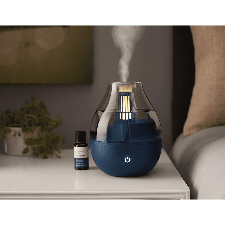 Mainstays 0.31 Gallon Ultrasonic Cool Mist Humidifier, Blue