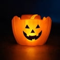 thumbnail image 7 of Halloween Decorations Pumpkin Candle Light Decoration Prop, Flameless Pumpkin Candle Decor for Halloween Parties, Festive Fall Decorations for Home, Easy to Place Anywhere, 7 of 7