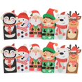 thumbnail image 1 of 24 Piezas Bolsas Navideñas Bolsas de Regalo Bolsas Navideñas de Papel Kraft (6 Estilos), 1 of 5