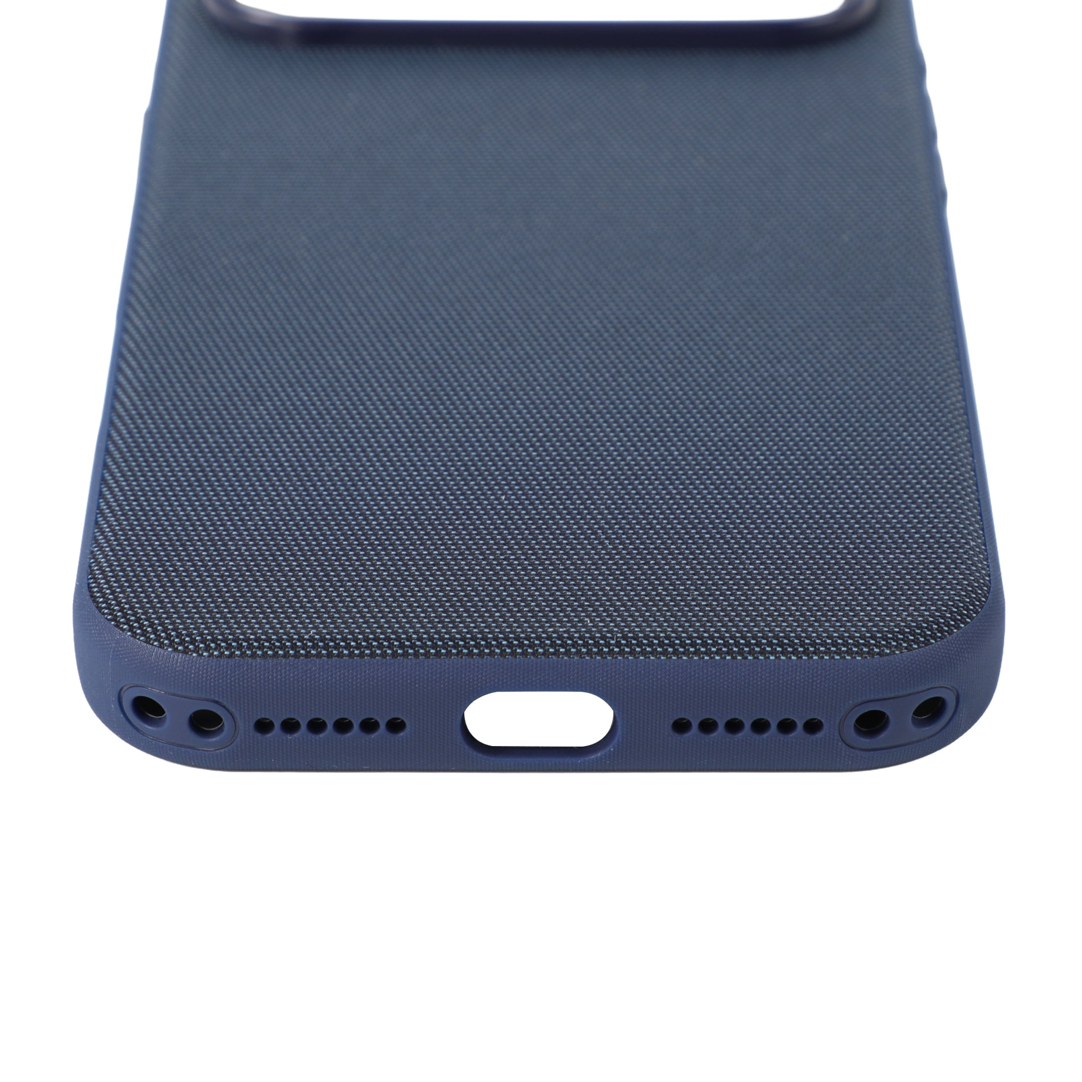 onn Woven Tech Case for Apple iPhone 18 Pro Max and iPhone 17 Pro Max, Navy