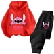 thumbnail image 3 of Sudadera con capucha para niños Stitch Kawaii, moda, jersey, sudadera, mono de anime, manga, dibujos animados, niñas, niños, ropa informal de otoño, 3 of 5