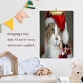 thumbnail image 7 of FMSHPON Cat Christmas Clipboard Hardboard Wood Nursing Clip Board and Pull for Standard A4 Letter 13x9 inches, 7 of 7