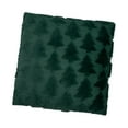 thumbnail image 2 of Funda de almohada de Navidad verde de felpa perfecl 45cm x 45cm, 2 of 8
