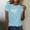 B61 Light Blue womens summer tops clearance under $5, variant on Women Tops under $5! Cagogo Women's T Shirts Short Sleeve Vintage Tees Dolphin Graphic Loose Summer Tops Casual Crewneck Vacation Beach Trendy Comfy Summer Outfits