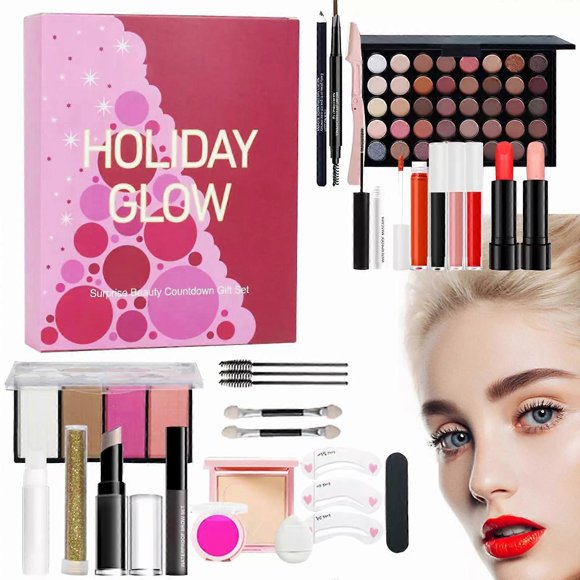 Makeup Advent Calendar 2024 Beauty Christmas Countdown Calendar 24 Days Holiday,50% Offer_Perfect Gift