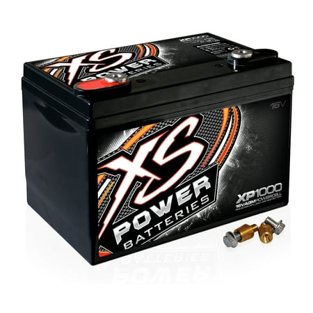 XS Power XP1000 16-Volt AGM Battery Power Cell with 2400 Max (Best Battery Powered Amp)
