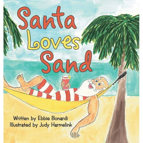 Santa Loves Sand, (Hardcover)