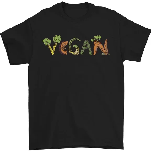 Kiraa Tee With Vegan Vegetables Mens Womens S-5Xl T-Shirt