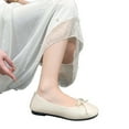 thumbnail image 4 of Viluyesy Womens Ballet Flats, Slip-On Wide Width Mary Jane Comfortable Walking Dressy Shoes Beige US8.5, 4 of 9