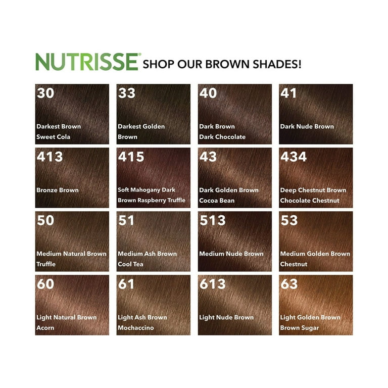 Garnier Nutrisse Nourishing Permanent Hair Color Creme - 30