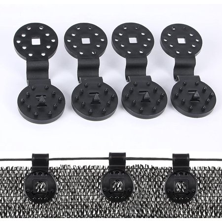 Shade Cloth Heavy Duty Lock Grip, Shade Cloth Plastic Clip, Detachable Shade Net Clip, for Tarpaulin Shade Net Securing Clip (50)