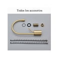 thumbnail image 4 of Grifo Mezclador Para Baño Lavabo Llave Monomando Fregadero Acabado Mate Color Dorado, 4 of 5