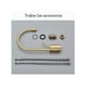 thumbnail image 4 of Grifo Mezclador Para Baño Lavabo Llave Monomando Fregadero Acabado Mate Color Dorado, 4 of 5