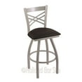 thumbnail image 4 of XL 820 Contessa 36" Swivel Extra Tall Bar Stool with Bronze Finish and Rein Coffee Seat, 4 of 7