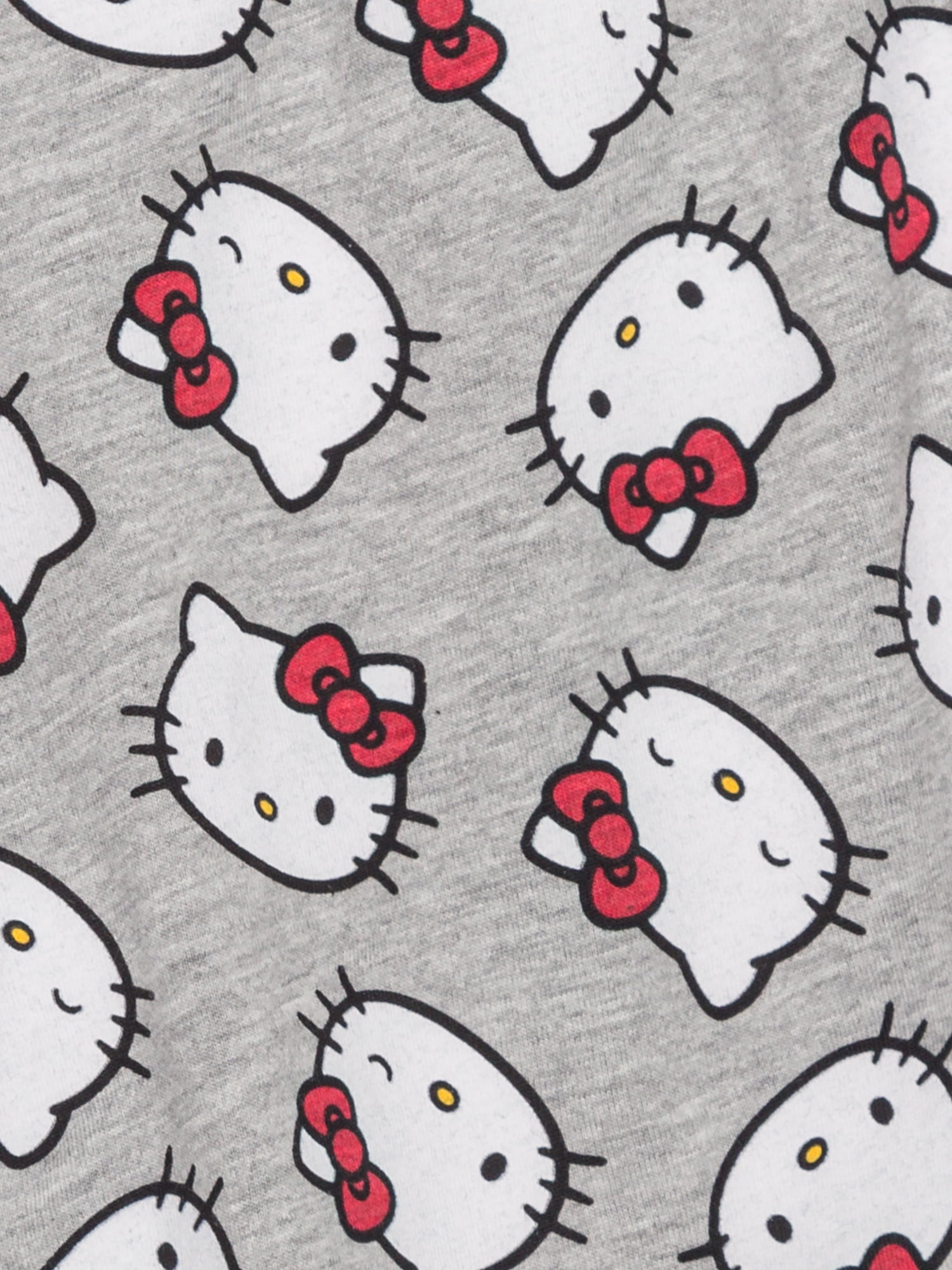 Hello Kitty Women's Graphic Tee and Short Set, 2-Piece, Sizes XS-3X
