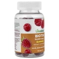 thumbnail image 3 of Lifeable Biotin Gummies, Natural Raspberry, 60 Gummies (5,000 mcg per Gummy), 3 of 4