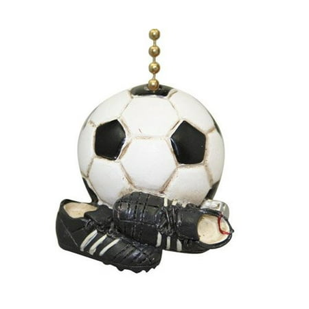 Soccer Ball Fan Cleats Game Day Sports Ceiling Fan Pull Approximately 2 Inches By Clementine