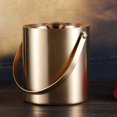 thumbnail image 4 of Ice Bucket Exclusive Well Made Insulated Double Wall Stainless Steel Champagne Bucket Keeps Ice Frozen Longer, 4 of 5