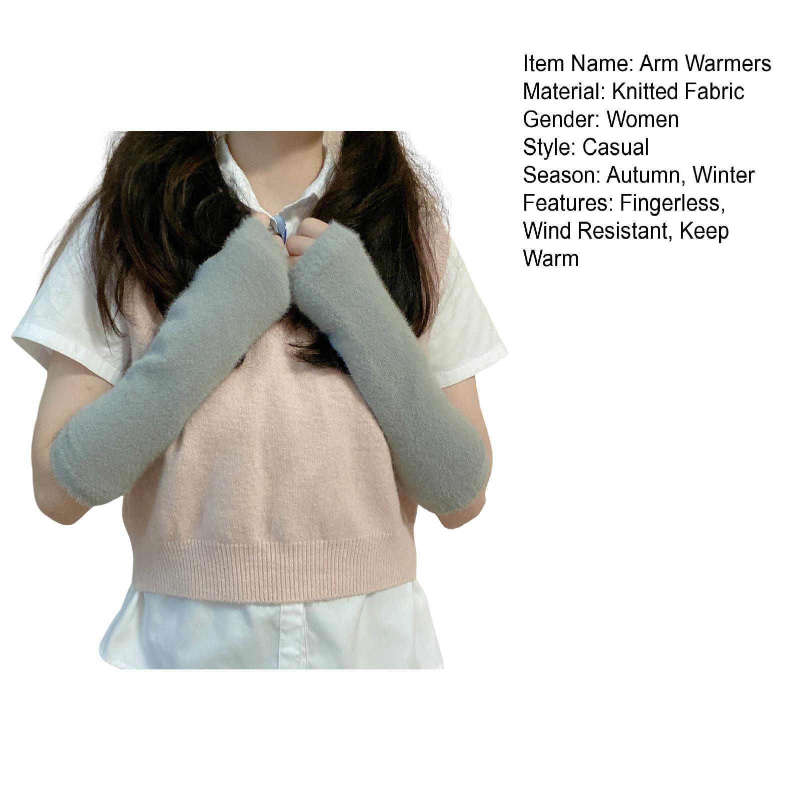 Knitwin Silk Arm Warmer Oatmeal