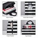 thumbnail image 3 of Easygdp Black And White Stripes para Easygdp Yak - Mochila Casual Ligera y Resistente para Viaje y Senderismo para Hombres y Mujeres, 3 of 7
