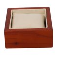 thumbnail image 2 of KAKOWELY Watch Display Case Watch Display Case Jewelry Packing Case Bracelet Display Box Wooden Watch Box3.74"X3.54"X1.89", 2 of 4
