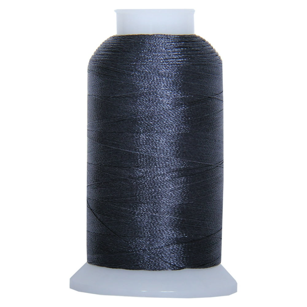 Polyester Machine Embroidery Thread by Threadart No. 1241 Charcoal