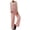 Pink, variant on Honeeladyy Womens Casual Summer Solid Colour Jumpsuit with Pockets Sleeveless Straight Pants